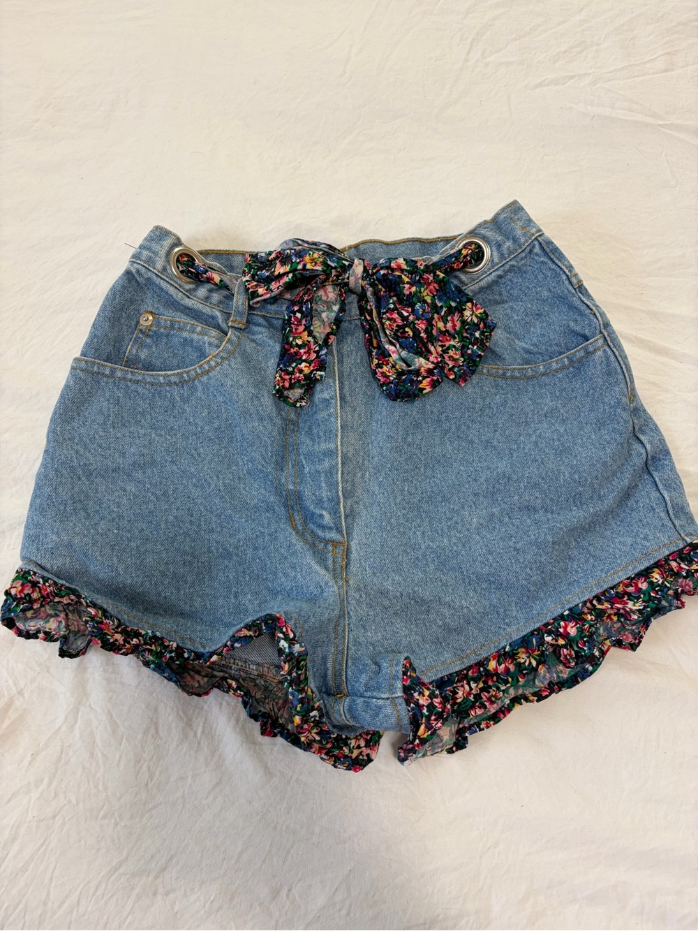 Vintage 80's Jean Shorts